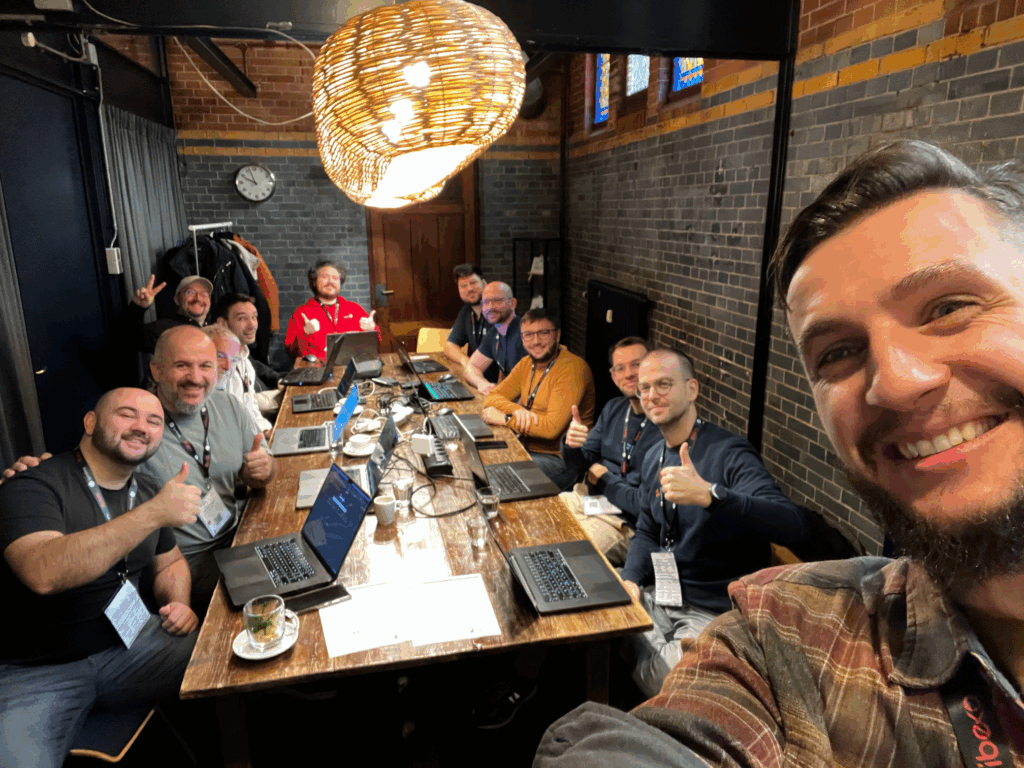 Me and the attendees